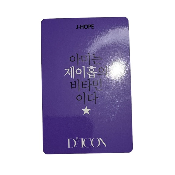 BTS D/ICON Photo Card / J-HOPE - Picture 2 of 2